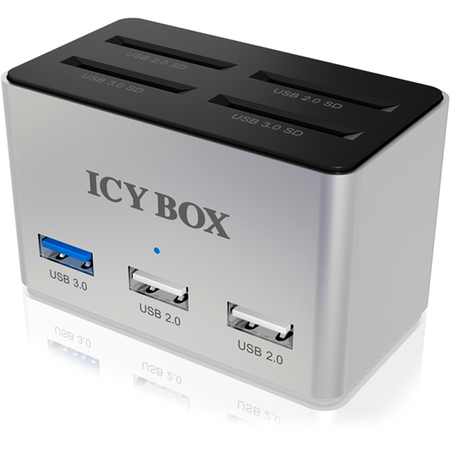 Card reader RaidSonic Docking Station ICY BOX  4-bay SD Card Reader