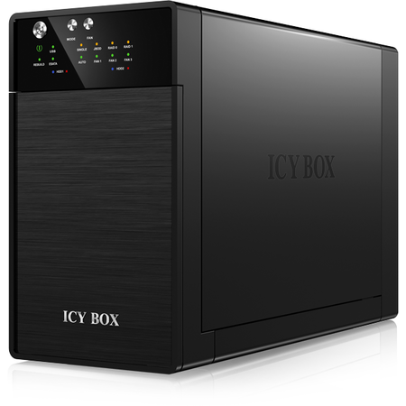 Rack HDD RaidSonic Icy Box pentru 2x3,5" HDD  Black