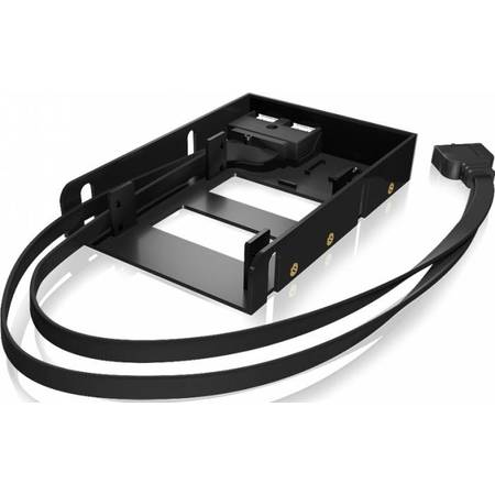 Rack HDD RaidSonic Icy Box  2,5" HDD/SSD  Black