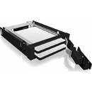 Icy Box Mobil 2x 2.5" SATA HDD/SSD Black