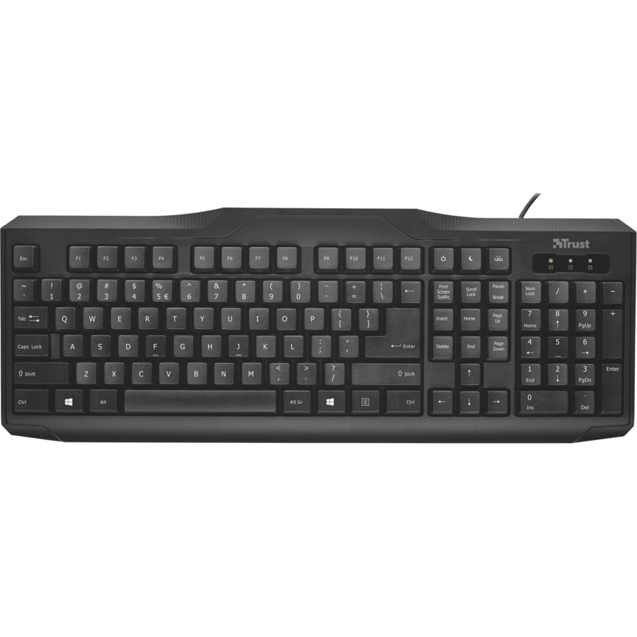 Tastatura Us Classicline Keyboard Black