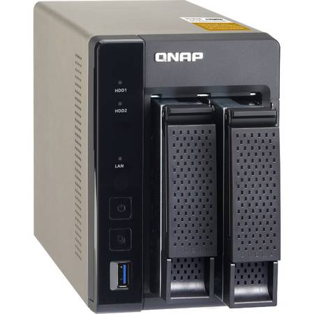 NAS Qnap TS-253A-4G Intel Quad-Core N3150 1.6GHz 2 Bay 2 x LAN 4 x USB