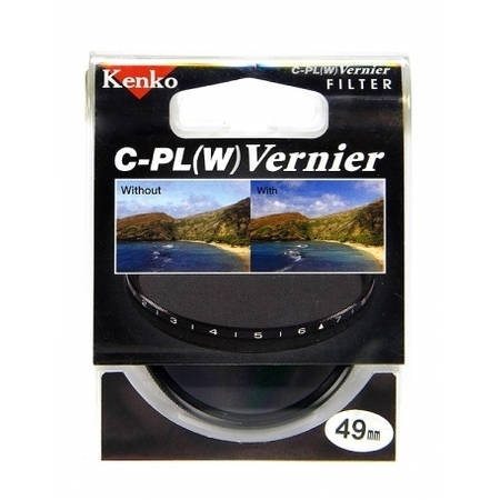 Filtru Kenko Vernier Polarizare Circulara 49mm