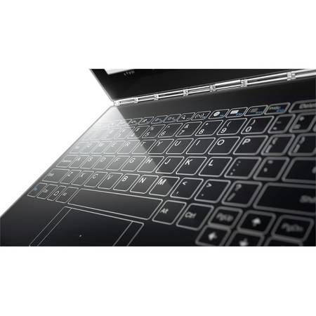 Tableta Lenovo Yoga Book 10.1 inch Full HD Intel Atom x5-X8550 1.44 GHz Quad Core 4GB RAM 64GB flash WiFi Windows 10 Black
