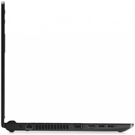 Laptop Dell 15.6 inch Intel Core i3 7100U 2.4Ghz 4GB DDR4 128SSD Linux Black