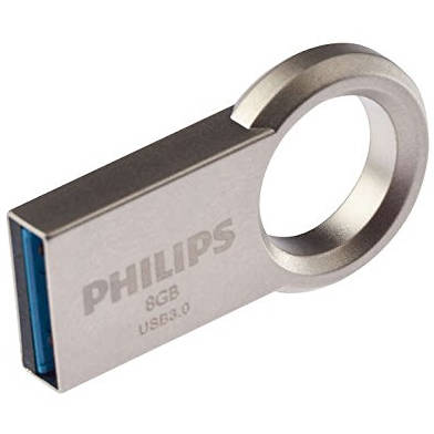 Memorie USB Philips Circle Edition 8GB USB 3.0 Metalic Black