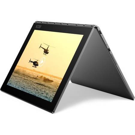 Tableta Lenovo Yoga Book YB1-X91L 10.1 inch Intel Atom X5-Z8550 1.44 GHz Quad Core 4GB RAM 64GB WiFi GPS 4G Windows 10 Pro Black