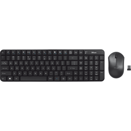 Kit tastatura si mouse Trust US Modo Wireless Deskset
