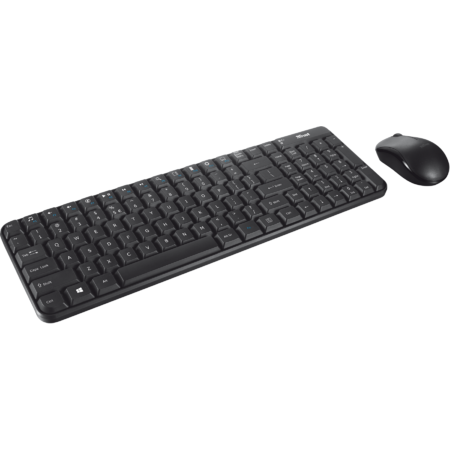 Kit tastatura si mouse Trust US Modo Wireless Deskset