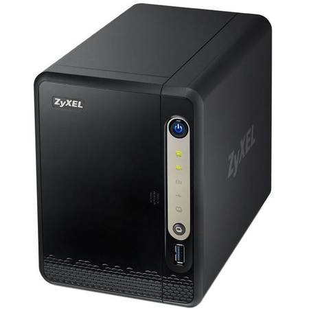 NAS ZyXEL NSA326 Marvell ARMADA 380 1.3 GHz 2 Bay 3 x USB 1 x LAN
