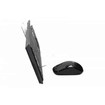 Kit tastatura si mouse Fujitsu LX390 Black