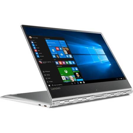 Laptop Lenovo Yoga 910-13IKB 13.9 inch Full HD Touch Intel Core i5-7200U 8GB DDR4 256GB SSD Windows 10 Silver
