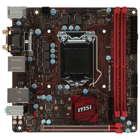 Placa de baza MSI B250I GAMING PRO AC Intel LGA1151 mITX