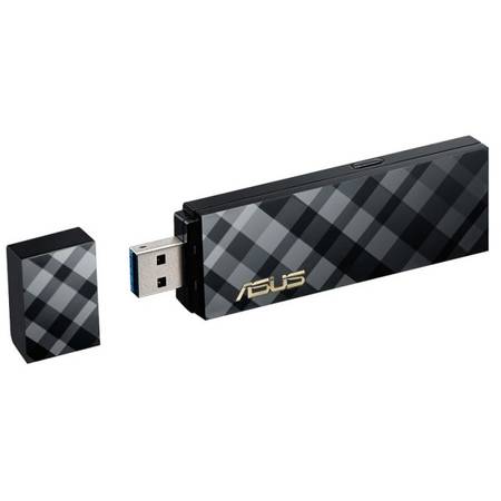 Adaptor wireless ASUS USB-AC55 Dual Band AC1300 USB 3.0
