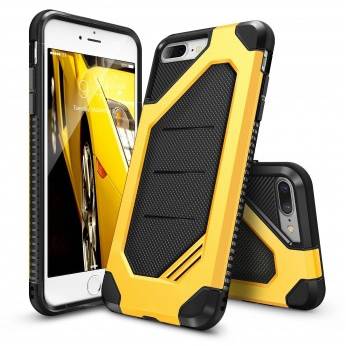 Husa Protectie Spate Ringke Armor Max Bumblebee pentru Apple iPhone 7 Plus si folie protectie display