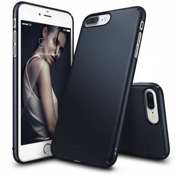 Husa Protectie Spate Ringke Slim Slate Metal pentru Apple iPhone 7 Plus si folie protectie display