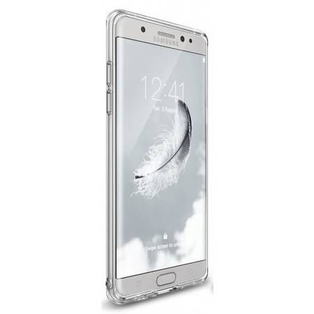 Husa Ringke Air Crystal View pentru Samsung Galaxy Note 7 plus folie protectie Invisible Screen Defender