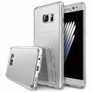 Mirror Silver pentru Samsung Galaxy Note 7 plus folie protectie display