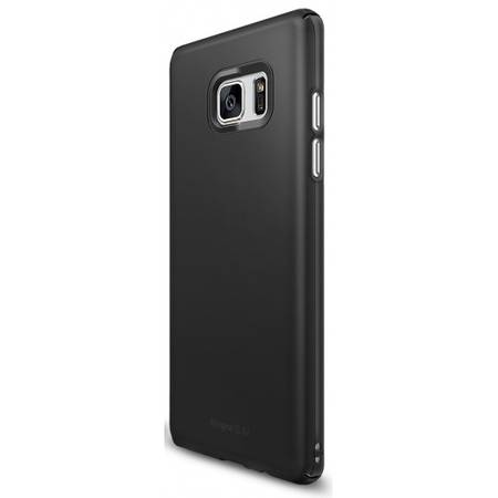 Husa Ringke Slim Black pentru Samsung Galaxy Note 7 plus folie Invisible Screen Defender