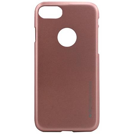 Husa Protectie Spate Goospery JellyMetal pentru iPhone 7 Pink