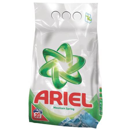 Detergent de rufe automat Ariel Mountain Spring 2kg