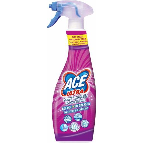 Spray cu spuma inalbitor si degresant Ultra Fresh 700ml