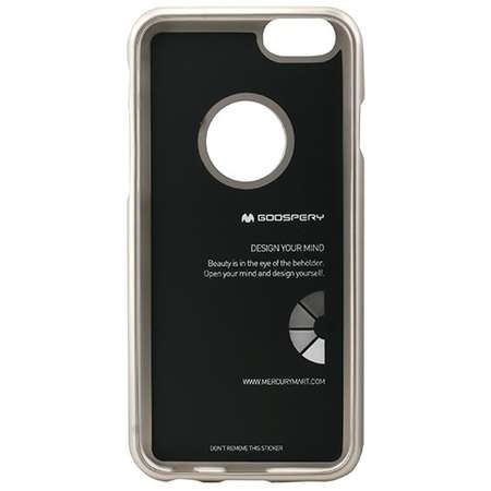 Husa Protectie Spate Goospery Jelly pentru iPhone 6/6S Auriu