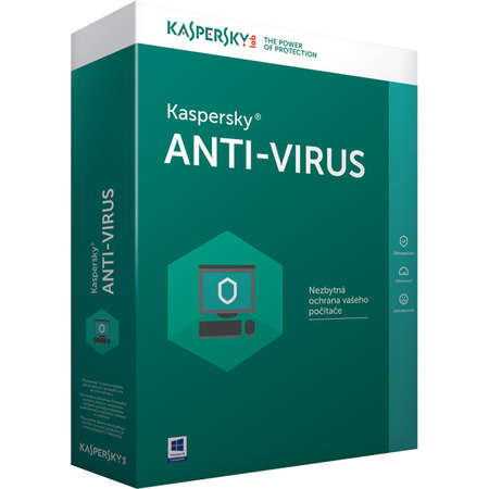Antivirus Kaspersky Anti-Virus European Edition Base Electronica 1 an 2 PC
