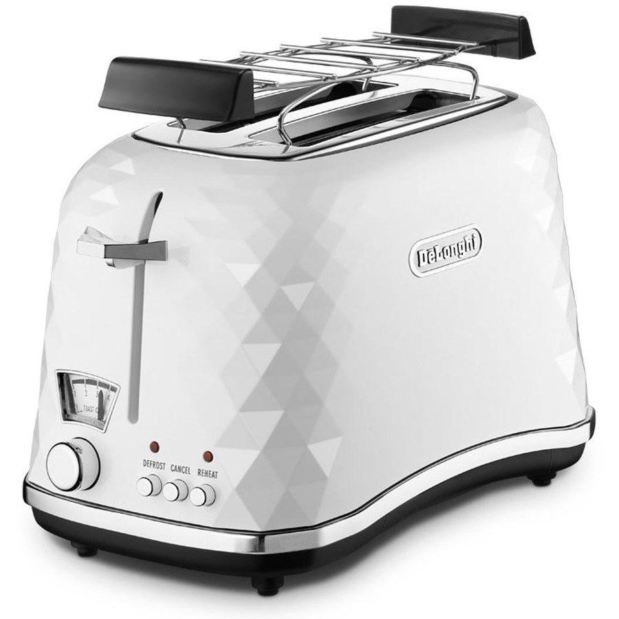 Prajitor de paine 2 felii alb bun-warmer