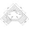 Chiuveta Pyramis Inox Nefeli 102x55 1B 2D Microtexturat