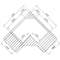 Chiuveta de bucatarie Pyramis Inox CELESTE 83x83 2B 1D DR LN