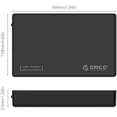 Rack HDD Orico 3588C3 Black