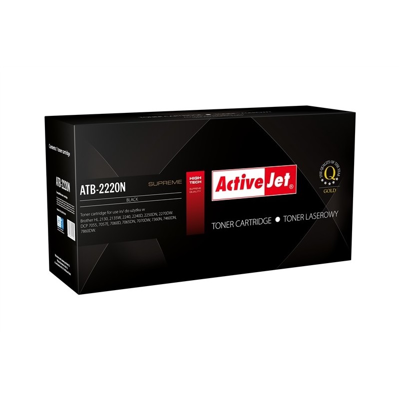 Consumabil Toner compatibil TN-2220 TN-2210 Black pentru Brother