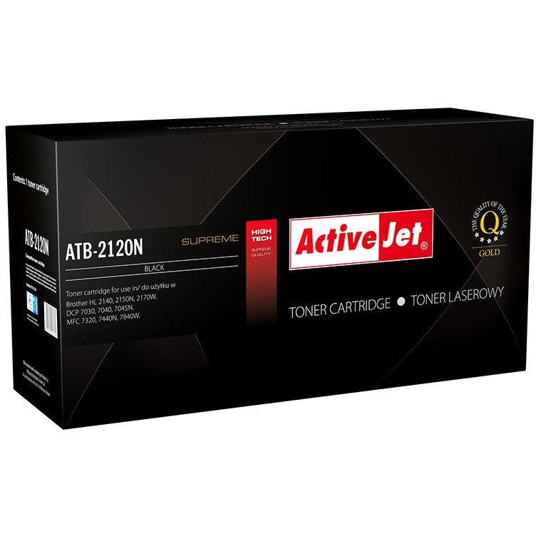 Consumabil Toner compatibil TN-2120 negru pentru Brother