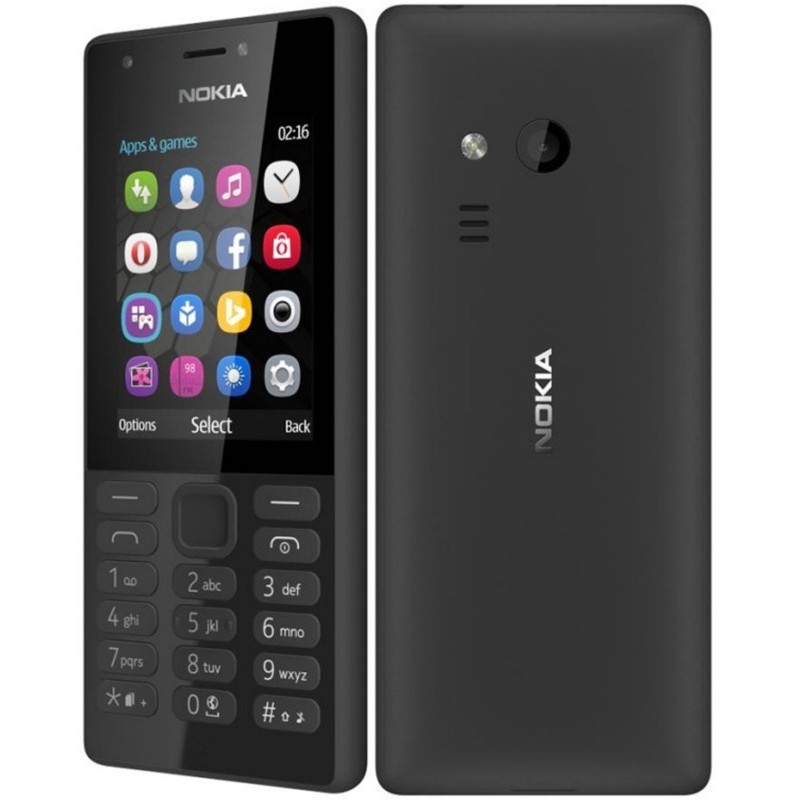Telefon mobil 216 Dual Sim Black