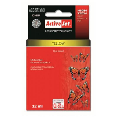 Consumabil Cartus compatibil Canon CLI-571 XL Yellow (12 ml)