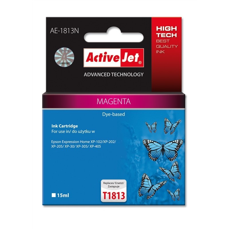 Consumabil Cartus T1813 compatibil Epson C13T18134010 Magenta