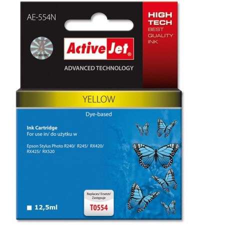 Consumabil ActiveJet Cartus T0554 yellow compatibil Epson C13T055440
