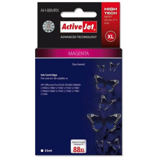 Consumabil Cartus HP 88 XL magenta compatibil HP C9392AE