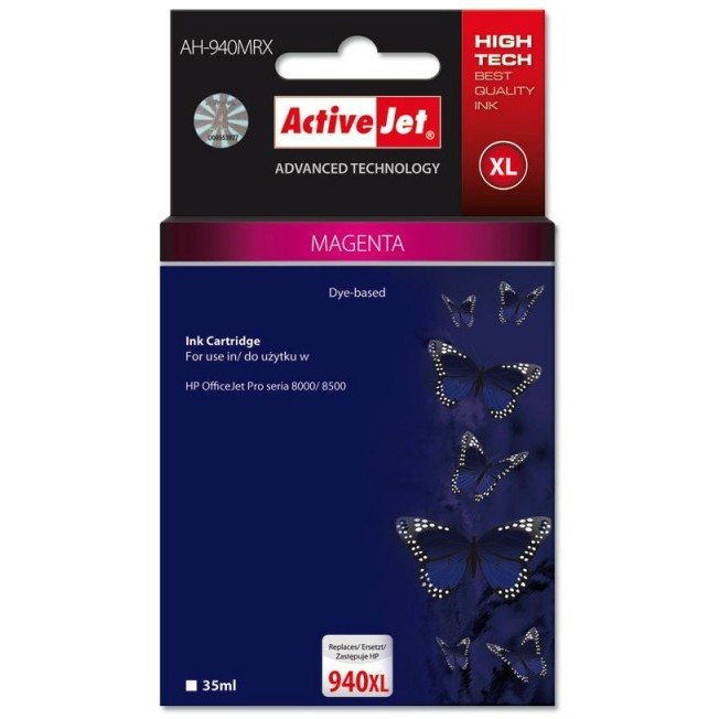 Consumabil Cartus compatibil HP-940XL magenta pentru HP C4908AE