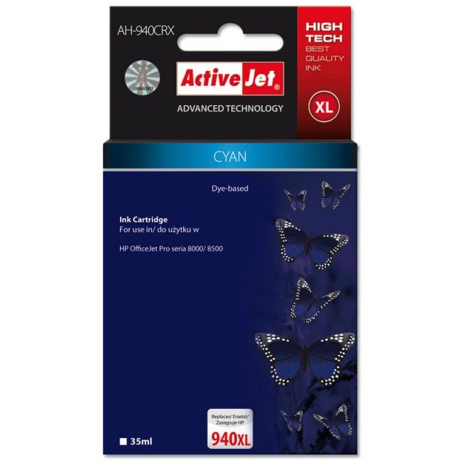 Consumabil Cartus compatibil HP-940XL cyan pentru HP C4907AE