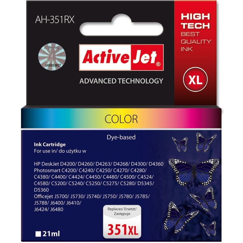 Consumabil Cartus compatibil HP-351xl pentru HP CB338EE Color