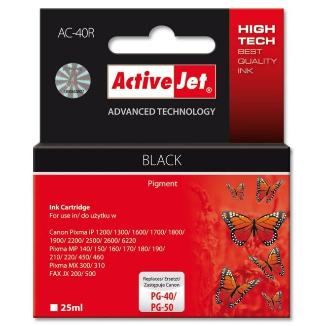 Consumabil Cartus compatibil Canon PG40 PG50 Black