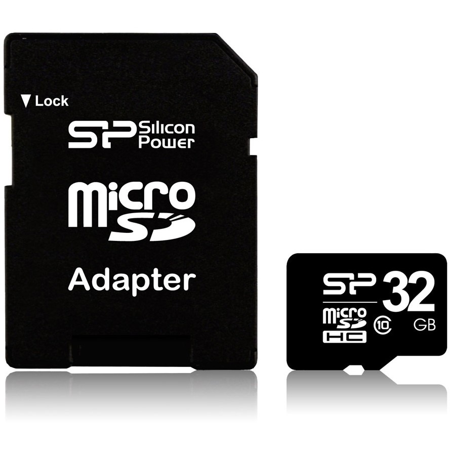 Card SP MicroSD 32 GB CL10 + Adaptor