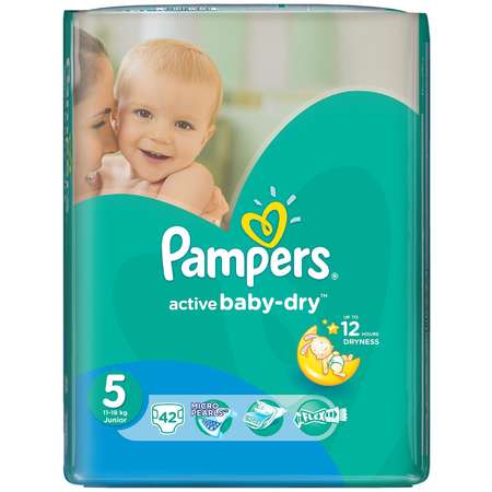Scutece PAMPERS Active Baby 5 Value Pack 42 buc