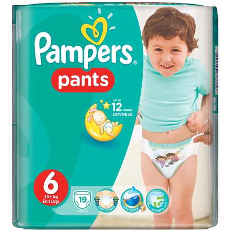 Scutece PAMPERS Active Baby Pants 6 Carry Pack 19 buc