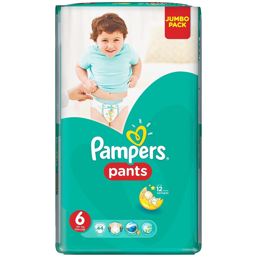 Scutece Active Baby Pants 6 Jumbo Pack 44 buc