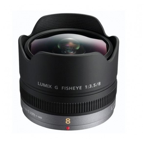 Obiectiv Lumix G 8mm f/3.5 fisheye H-F008E montura Micro Four Thirds