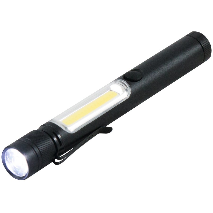 Lanterna 17 cm Aluminiu Negru