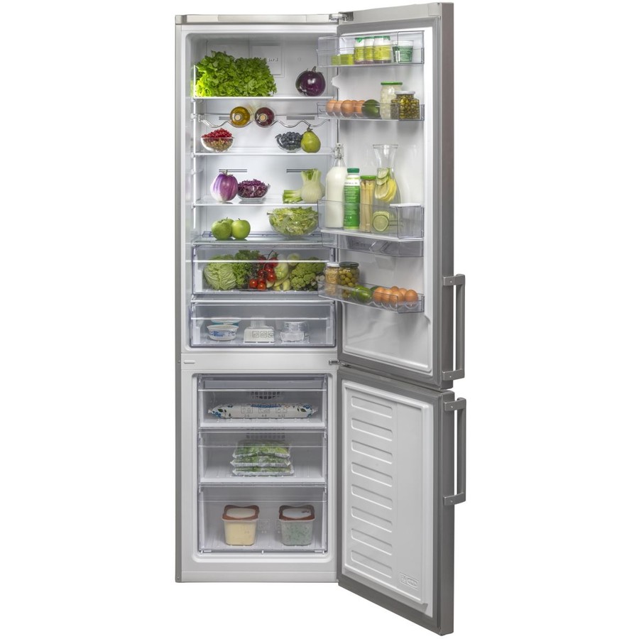 Combina frigorifica Beko RCNA400E21DZXP 400 litri Clasa A+ Inox Antiamprenta